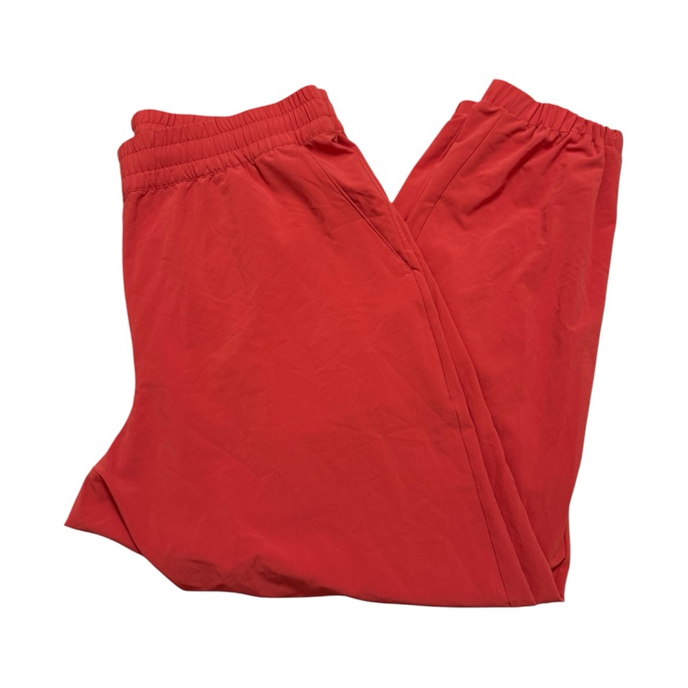 Banana Republic Orange Sport Mid Rise Quick Dry UPF 50 Jogger Pants Size Large